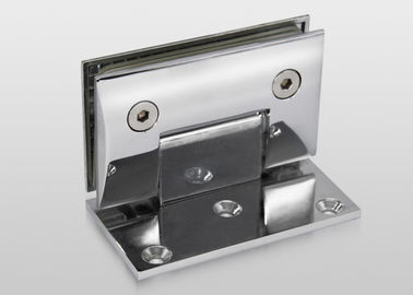 China Stainless Steel SS304 Shower Door Hinges Customized Size For Shower Glass supplier
